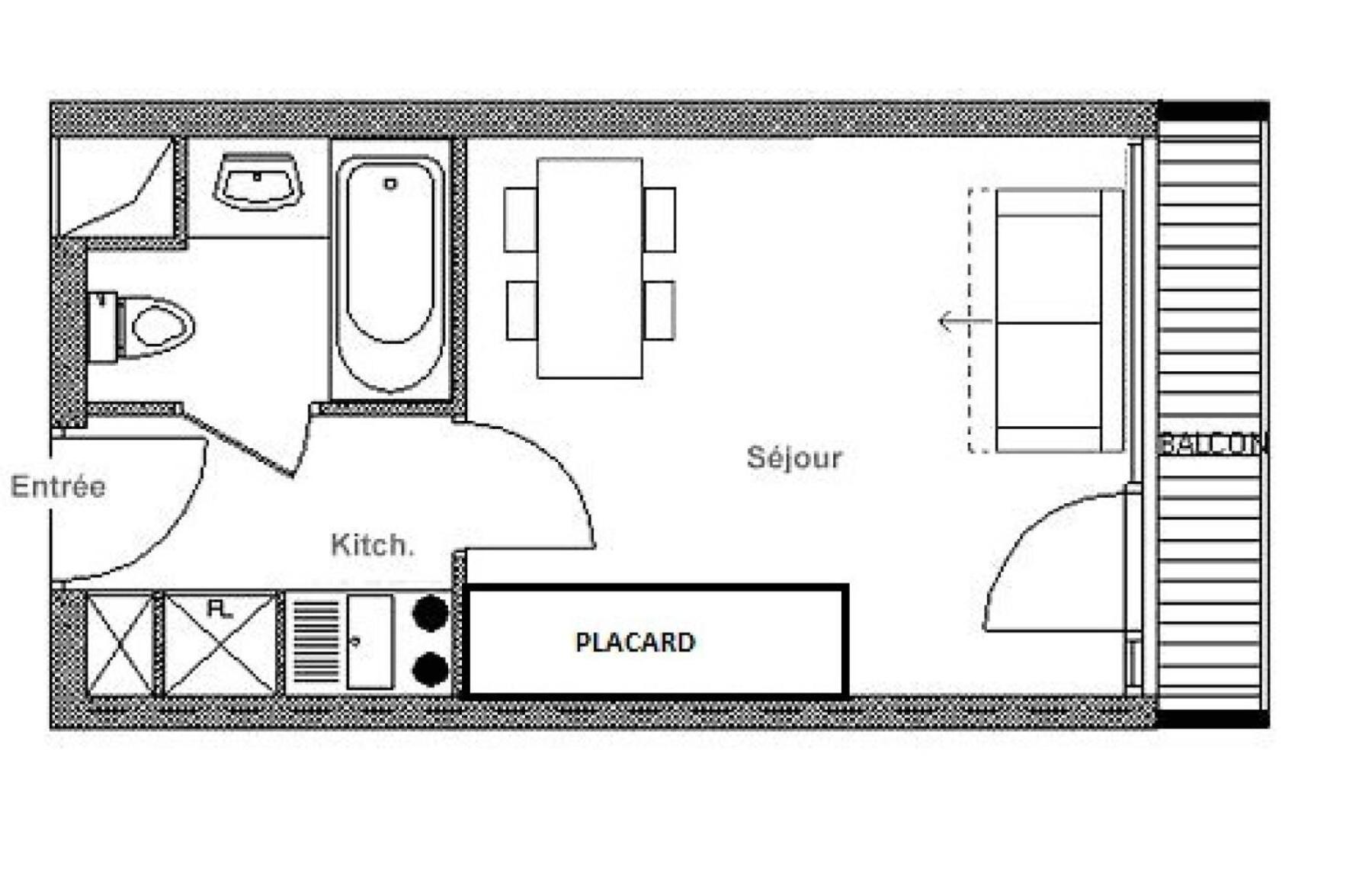 Residence Lac Du Lou - Studio Agreable - Ski Aux Pieds - Balcon Mae-2054 แซ็ง-มาร์แต็ง-เดอ-แบลวีย์ ภายนอก รูปภาพ